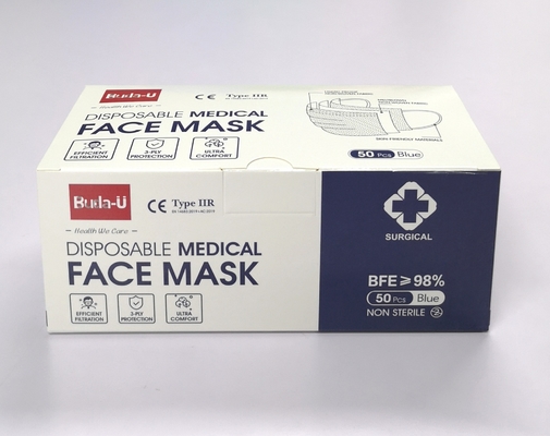 Art chirurgische Wegwerfgesichtsmaske IIR für Gesichtsmaske des Krankenhaus-3PLY, en 14683: 2019+AC: 2019