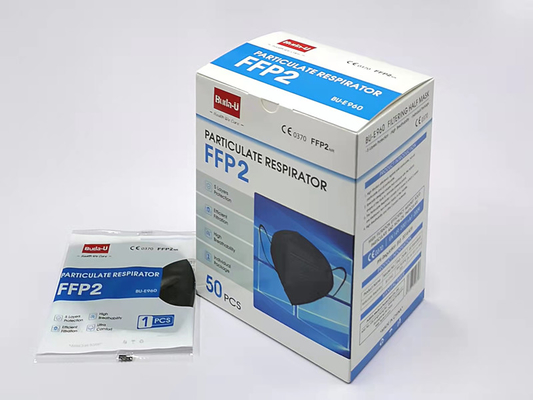 BU-E960 Gesichtsmasken des Erwachsen-FFP2 mit Ohr-Schleifen CER Bescheinigung und Gerät aufgelistet