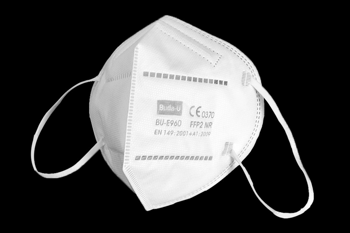 FFP2 Gesichtsmaske-Respirator, Partikel FFP2, die Halbmaske filtern,   Speical-Entwurf mit Prägungsdruck