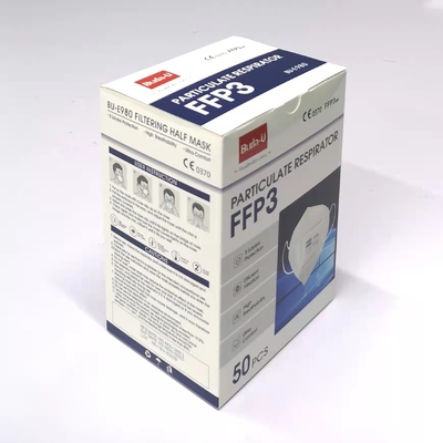 BU-E980 FFP3 Entstörungshalbmaske-en 149 50pcs/Box 99% Min Filtration Efficiency