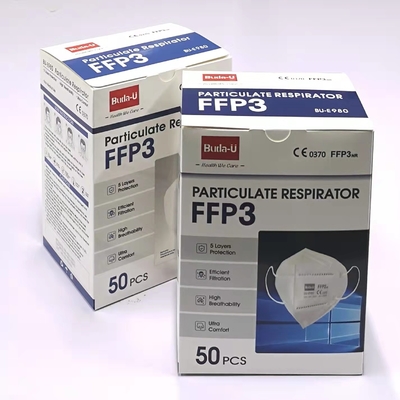 99% Min Filtration Efficiency FFP3 genehmigte Entstörungshalbmaske CER NB0370