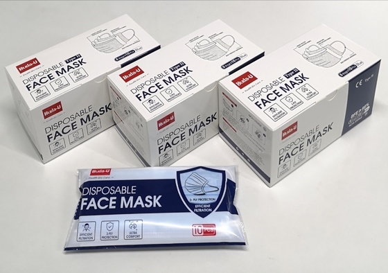 BU-E50B 3Ply medizinische Gesichtsmaske an Standard-FDA Gerät ASTM aufgelistet und an der Ausrichtung