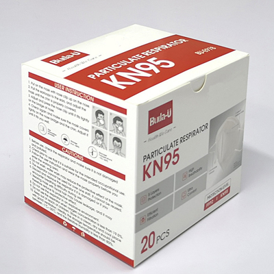 5 Partikelrespirator der Schicht-KN95, KN95 Gesichtsmaske FDA-gebilligt