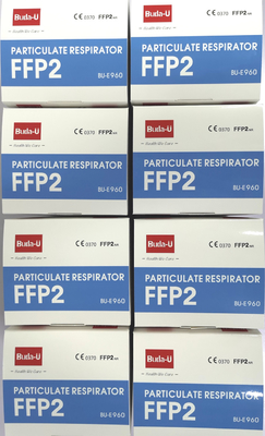 Partikelrespirator 50pcs weißer Wegwerf-FFP2 für Männer und Frauen
